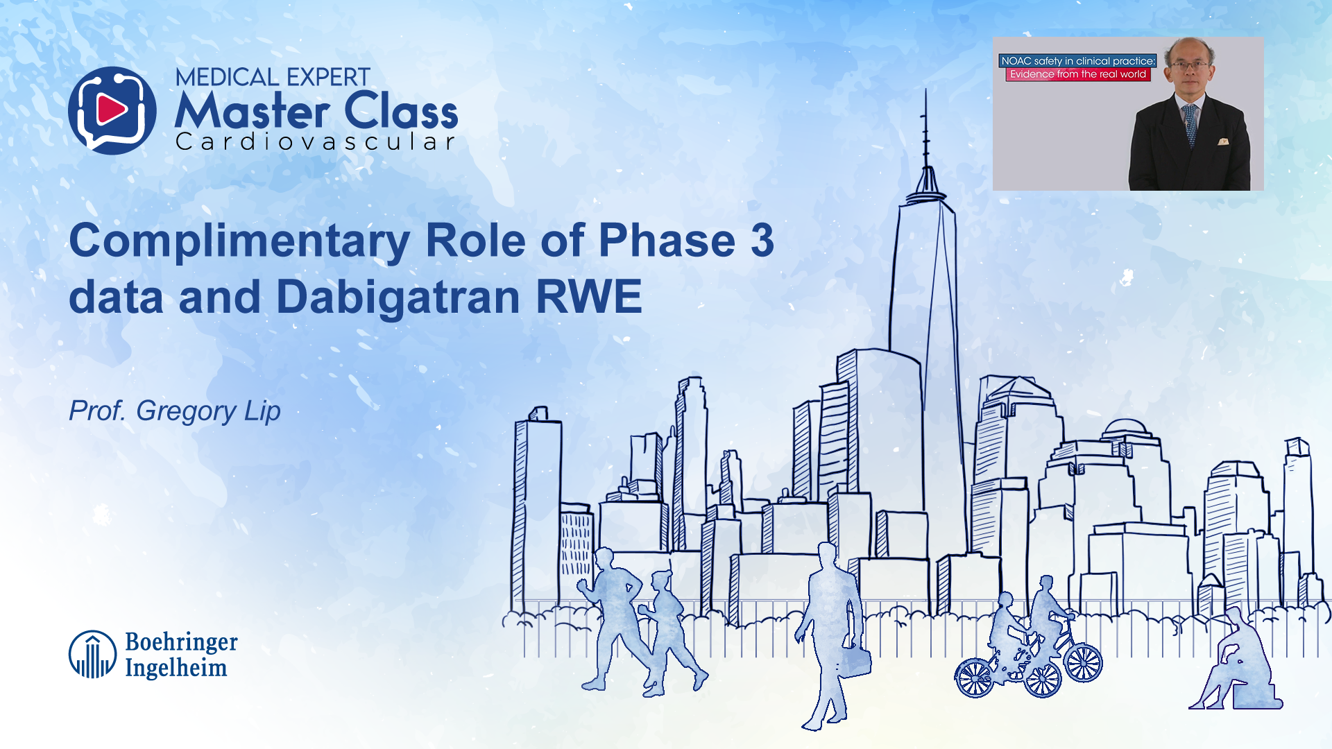 Complimentary Role of Phase 3 data and Dabigatran RWE by Gregory Lip