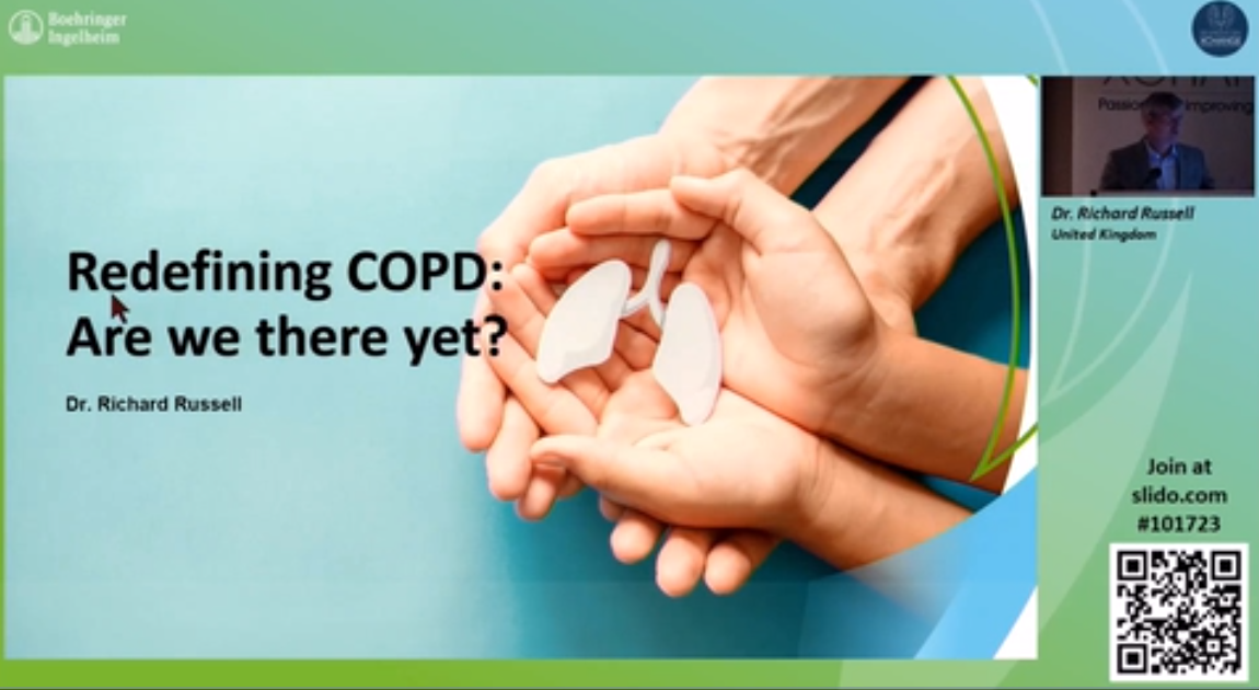 RRX||Redefining COPD: Are we there yet? By Dr. Richard Russell
                                                