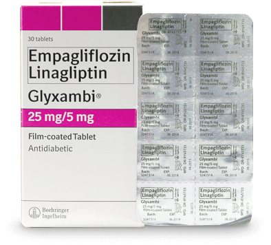 Empagliflozin + Linagliptin (Glyxambi®)