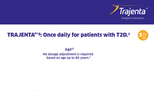 Trajenta Simplicity of Dosing