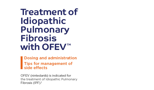 How does dosing and administration of Nintedanib help compliance of IPF patients