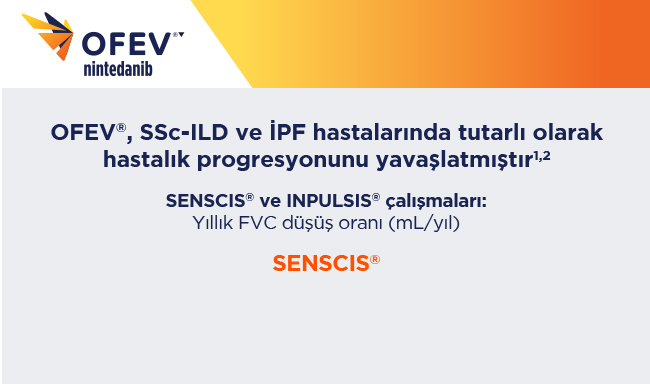 IPF ve SSc-ILD’de Tutarlı Etkililik