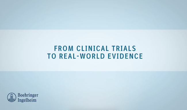 From Clinical Trials To RWE info Graphic Video