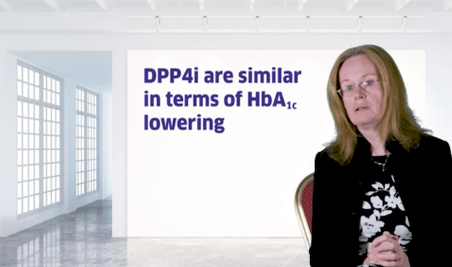 DPP4i are similar in terms of HbA1c lowering