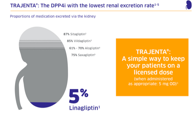 Lowest Renal Excretion Rate