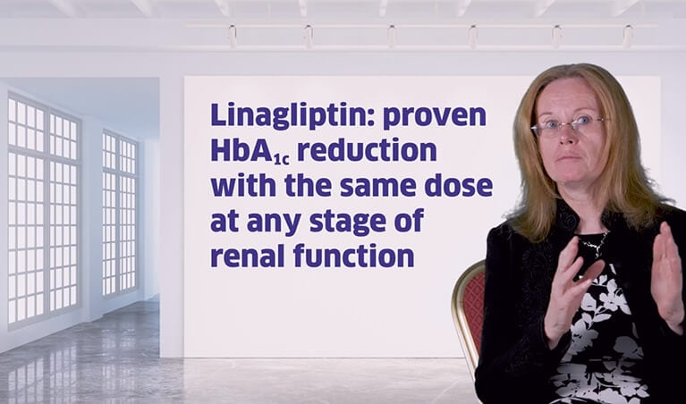 Linagliptin (Trajenta®): proven HbA1c reduction with the same dose at any stage of renal function