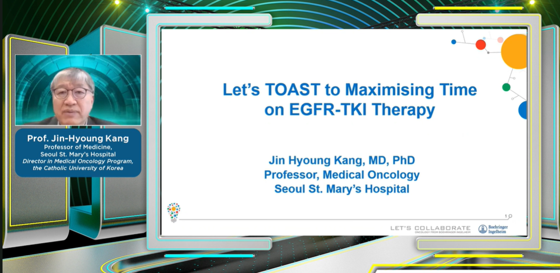 Taking Cancer On Webinar – Let’s TOAST to Maximising Time on EGFR-TKI Therapy (Lecture)