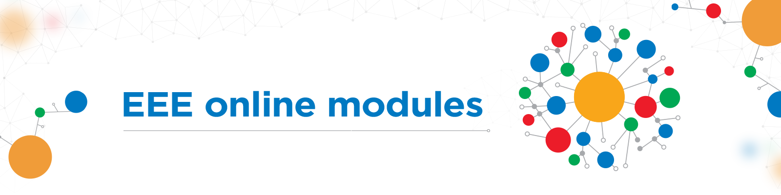 EEE Online Module banner