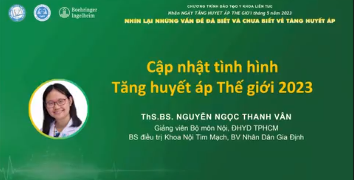 Cập nhật tình hình Tăng huyết áp Thế giới 2023