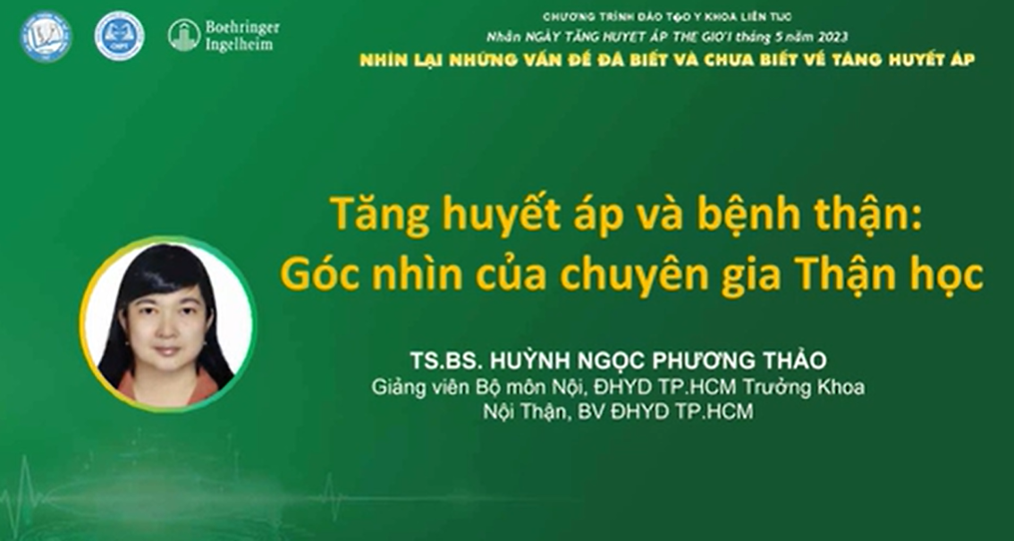 Tăng huyết áp và bệnh thận: Góc nhìn của chuyên gia Thận học