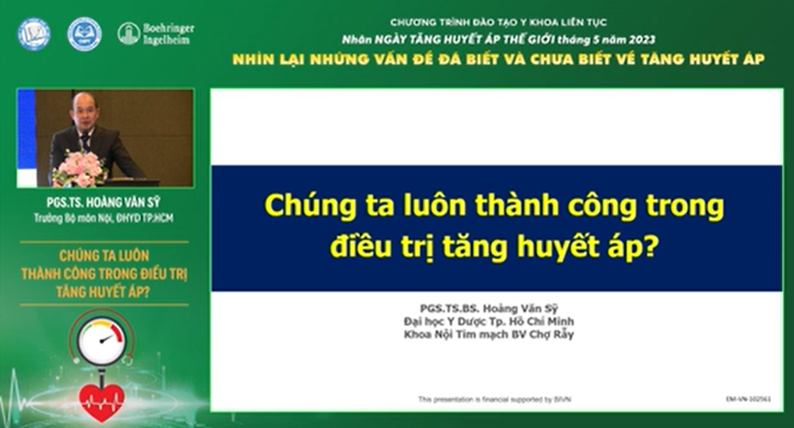 Chúng ta luôn thành công trong điều trị Tăng huyết áp?