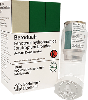 Ipratropium + Fenoterol (Berodual®)