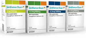 Empagliflozin + Metformin HCl (Jardiance Duo)