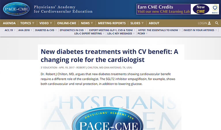 Role of the cardiologist in diabetes management