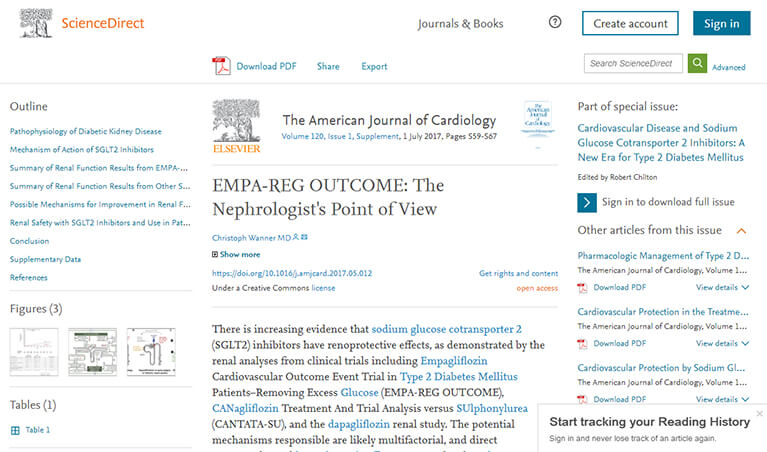 Three different specialty perspectives on EMPA-REG OUTCOME The nephrologist's point of view (Wanner C. Am J Cardiol 120(S1):S59-S67, 2017.)