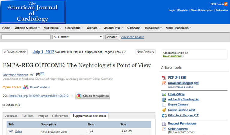 Tubuloglomerular feedback and renal protection with empagliflozin