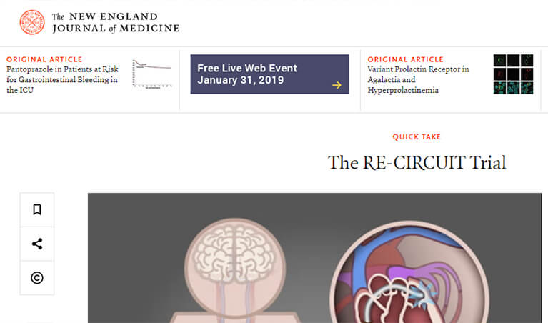 NEJM Quick Take video summary of The Recircuit Trial